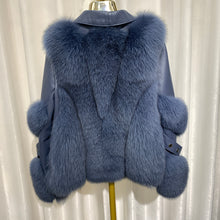 Load image into Gallery viewer, Winter Fashion Women Luxury Fox Fur Coats Leather Jacket