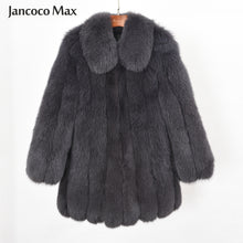 Load image into Gallery viewer, Winter New Coat Real Fox Fur Women Jackets Thick Warm Fashion Overcoat