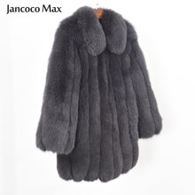 Load image into Gallery viewer, Winter New Coat Real Fox Fur Women Jackets Thick Warm Fashion Overcoat