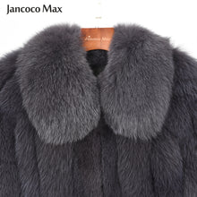 Load image into Gallery viewer, Winter New Coat Real Fox Fur Women Jackets Thick Warm Fashion Overcoat