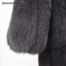 Load image into Gallery viewer, Winter New Coat Real Fox Fur Women Jackets Thick Warm Fashion Overcoat