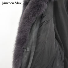 Load image into Gallery viewer, Winter New Coat Real Fox Fur Women Jackets Thick Warm Fashion Overcoat