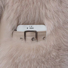 Load image into Gallery viewer, Winter Warm Women Genuine Sheepskin Leather Jackets Fox Fur Coats