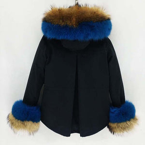 Women Luxury Fur Coats Winter Warm Thick Raccoon Fur Parkas New Fashion