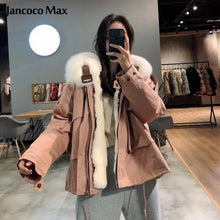 Load image into Gallery viewer, Women Luxury Real Fox Fur Parka Winter Coats Thick Warm Fur Jackets