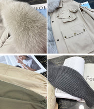 Load image into Gallery viewer, Women Winter Fur Coats Fashion Fox Fur Parka Thick Warm Detachable Jackets