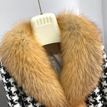 Load image into Gallery viewer, Winter Fashion Women Luxury Fur Coats Lattice Real Fox Fur Jackets