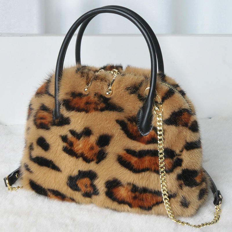 2021 New Arrivals Women's Real Mink Fur Handbags Fashion Fur Shoulder –  Jancoco Max Official Store